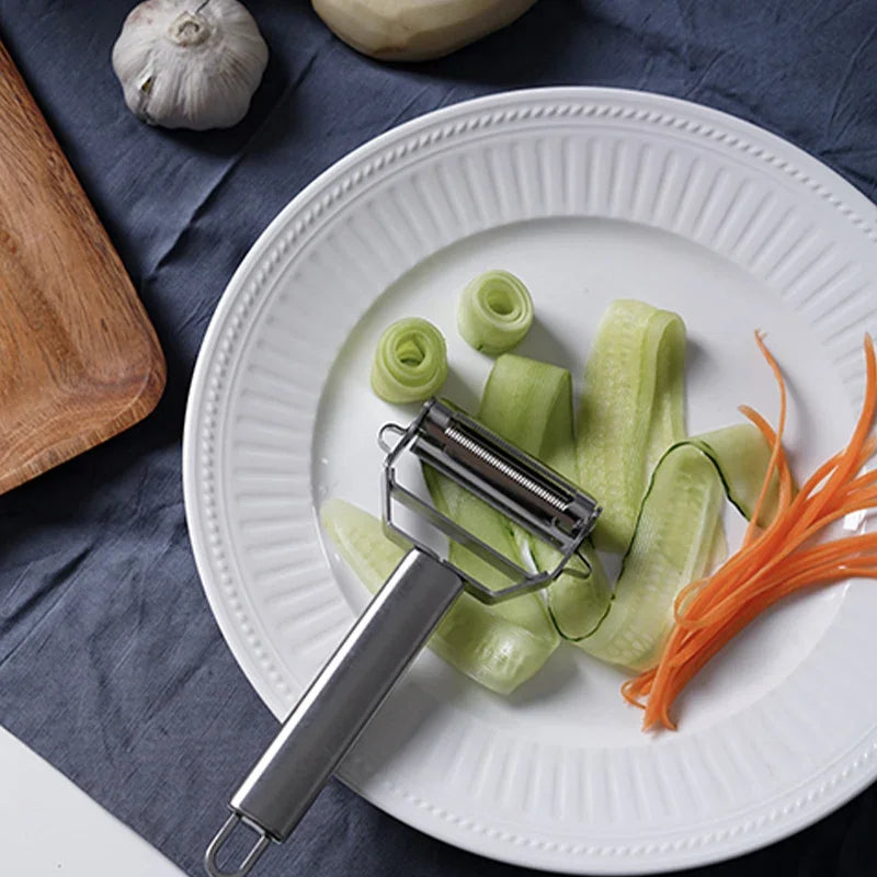 4-in-1 Stainless Steel Vegetable Peeler