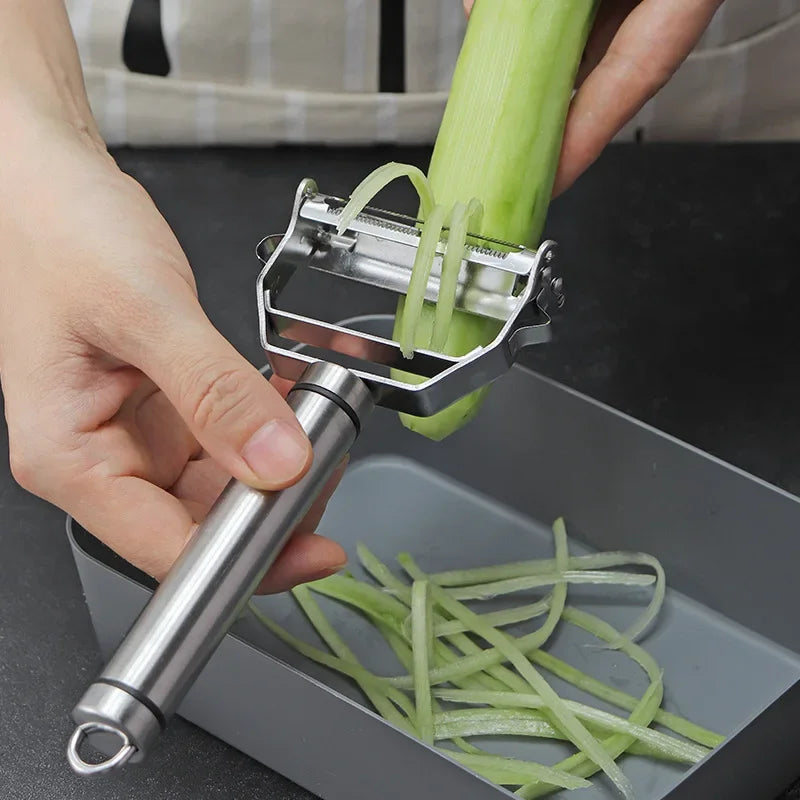 4-in-1 Stainless Steel Vegetable Peeler