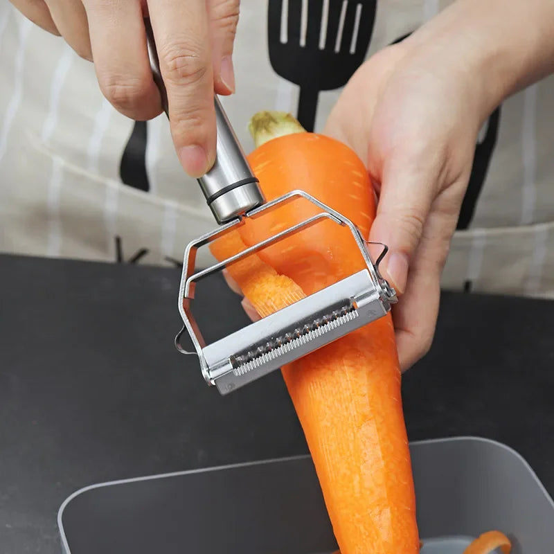 4-in-1 Stainless Steel Vegetable Peeler
